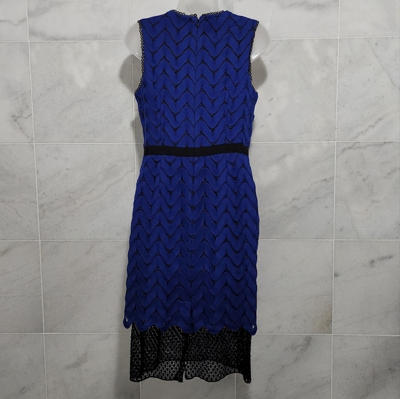 Antonio Melani Halloway Lace Sheath Dress 6 Sleeve - Picture 7 of 13